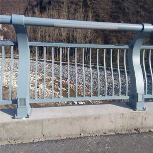 河道不锈钢防撞护栏 1.2m