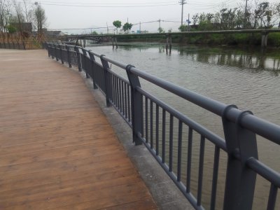 河道不锈钢防撞景观护栏