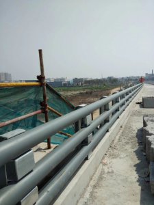 不锈钢高架桥梁防撞护栏 0.6m