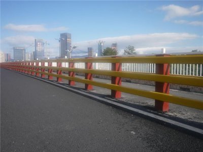道路防撞护栏 0.6m 红色/黄色