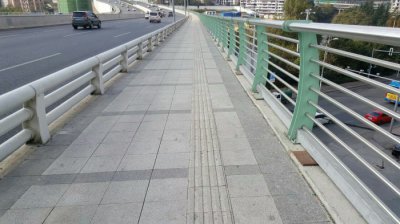 桥梁亚光201不锈钢复合管护栏